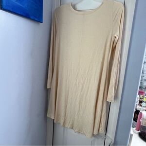 Beige dress/long shirt xl